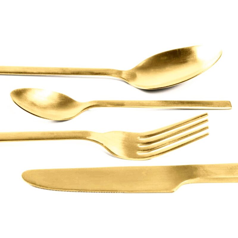 Teelusikas matt kuld rent