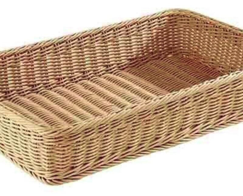 Leivakorv/nugade-kahvlite hoidmiseks 24cmx32cm rent