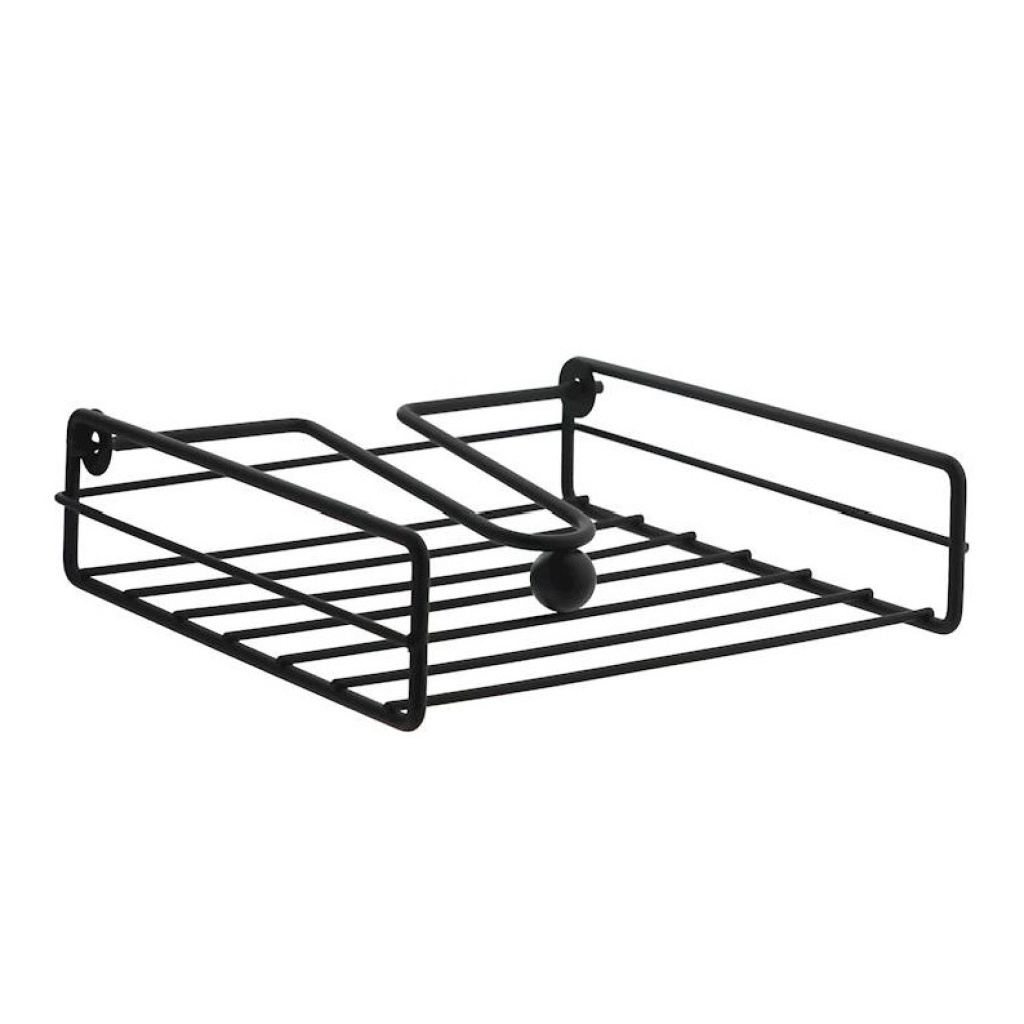 Salvrätikuhoidja must Royal metallist müük