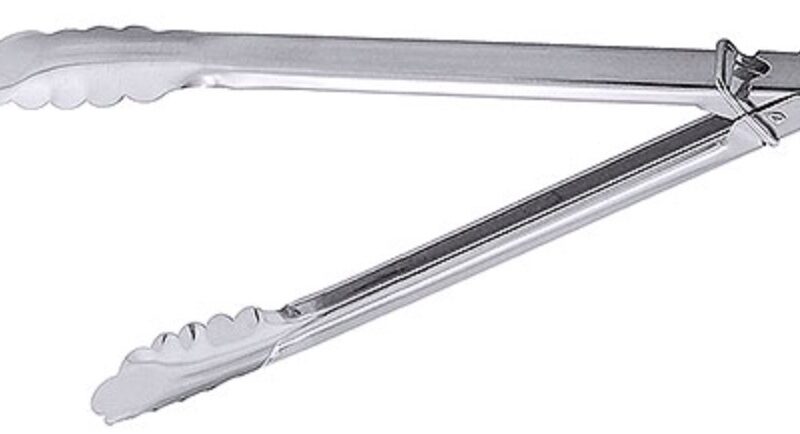 Salatitangid hõbedased 29cm rent