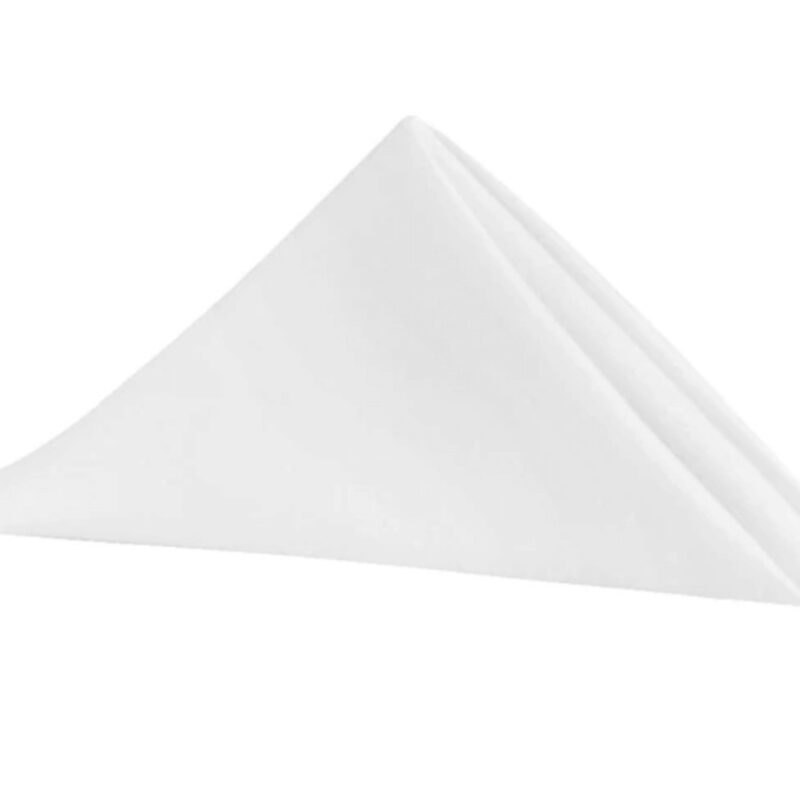 Servjett valge 40x40cm rent