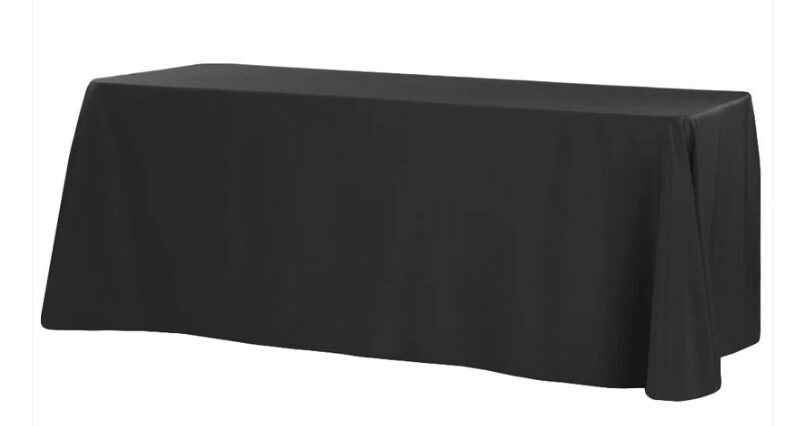 Laud 183x76xH74cm koos musta laudlinaga 220cmx310cm rent