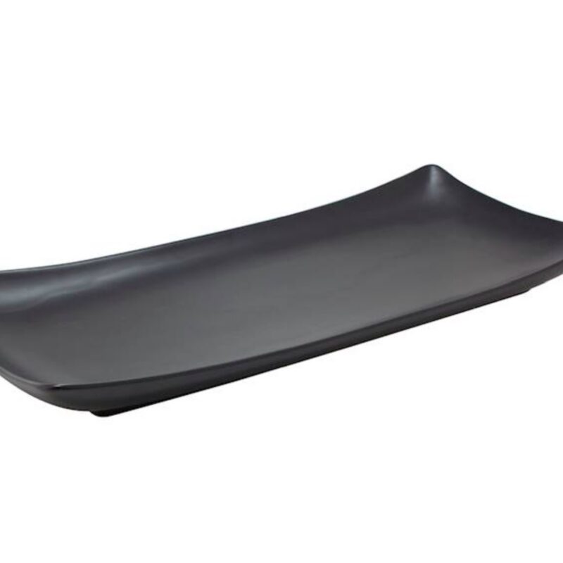 Vaagen must keraamiline 30cm x 15cm rent