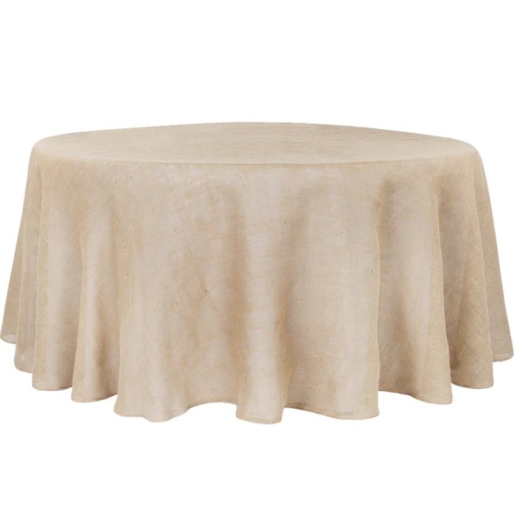 Laud 150cm koos naturaalsest linasest kangast laudlinaga 290Ø cm rent