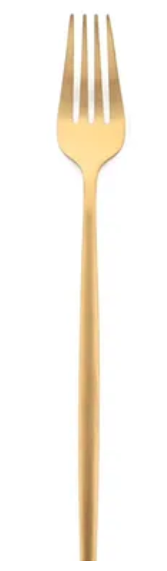 Eelroakahvel kuldne läikiv 18cm rent