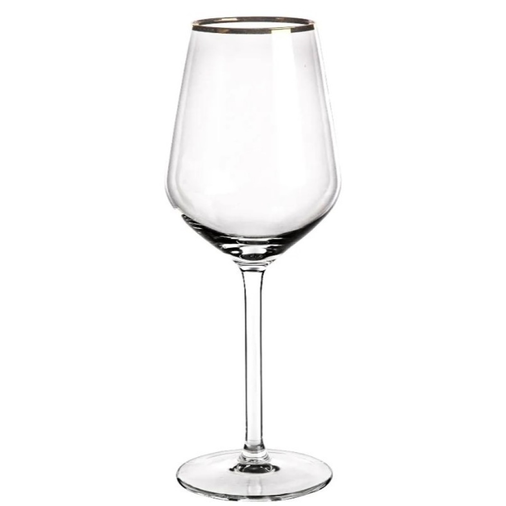 Veinipokaal kuldse äärega Golden ring 53cl  rent