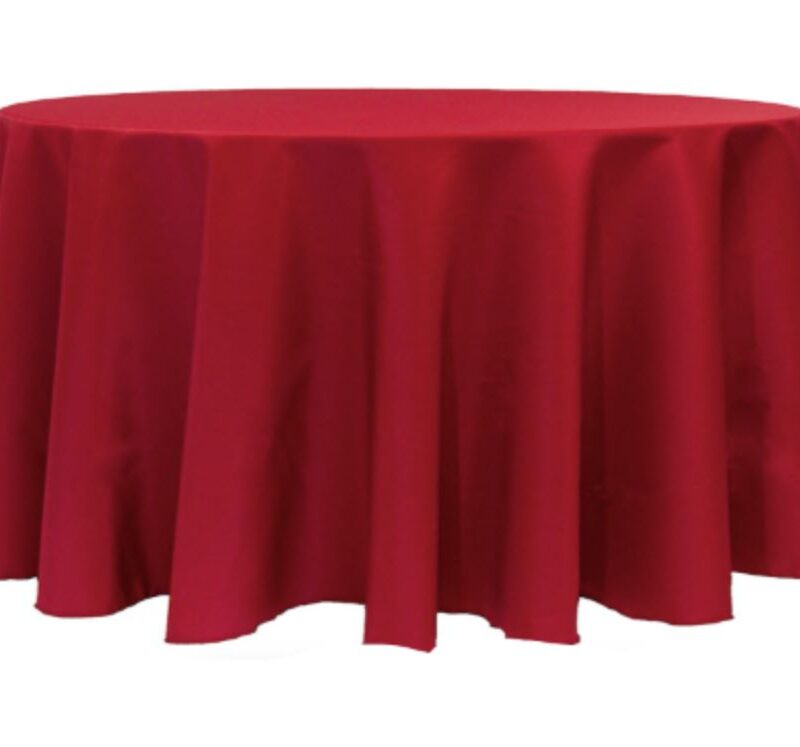 Laud 180cm koos punase laudlinaga 320Ø cm rent