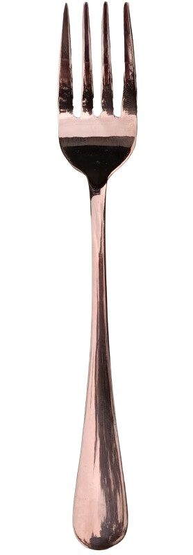 Serveerimiskahvel roosa kuld läikiv 22.5cm rent