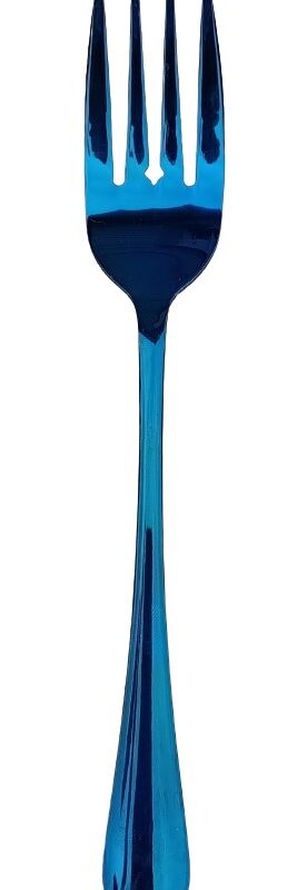 Serveerimiskahvel sinine läikiv 22.5cm rent