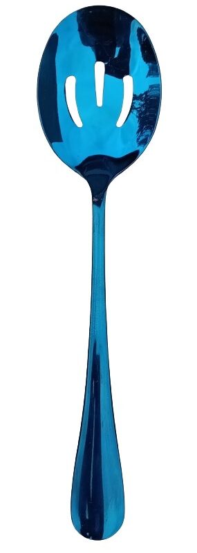 Serveerimislusikas sinine läikiv vahedega 21.5cm rent