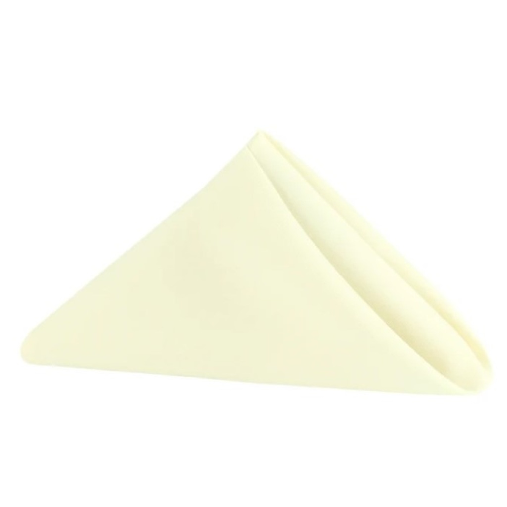 Servjett shampanja 40x40cm rent