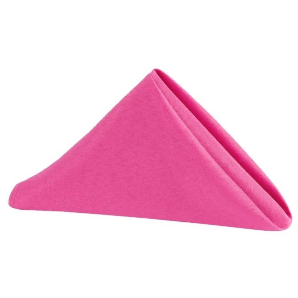 Servjett tumeroosa 40x40cm rent