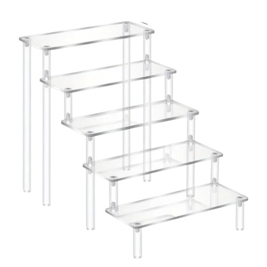 Viiekordne läbipaistev serveerimis vaagen H24.5cm rent