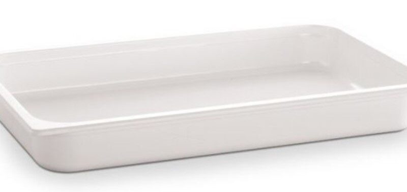 GN melamiin valge SÜG4cm 1/1 32cmx53cm rent