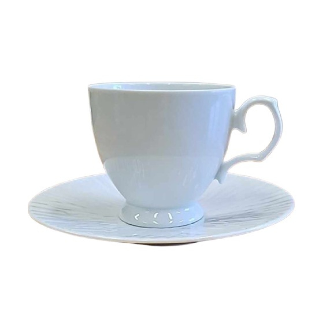 Kohvitass koos alustassiga Vintage Natur 220 ML rent