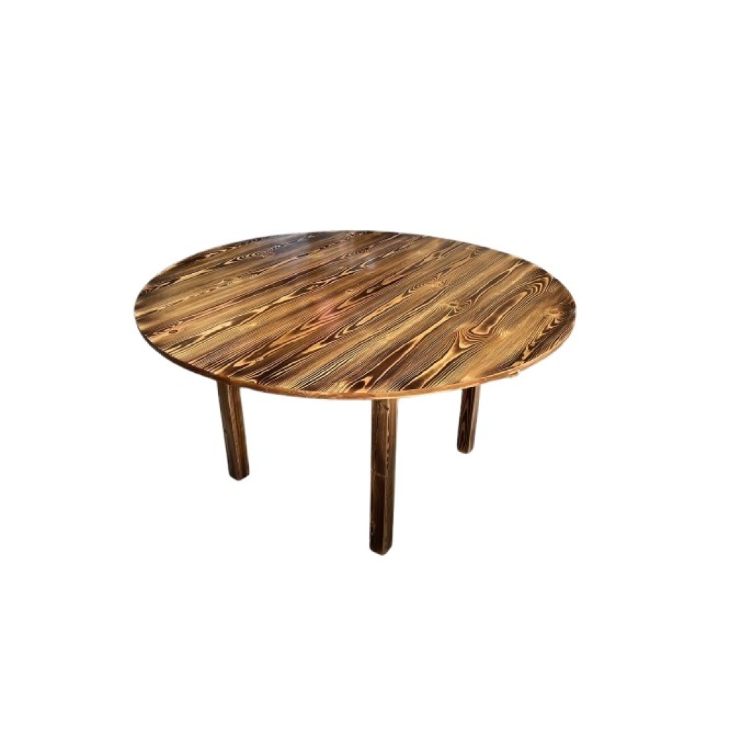 Puidust laud Ø150cmxh74 cm rent