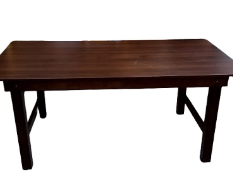 Kandiline puidust laud müük 183x100cm h73.3 cm