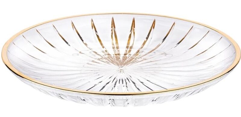 Klaastaldrik Golden ring 25 cm rent