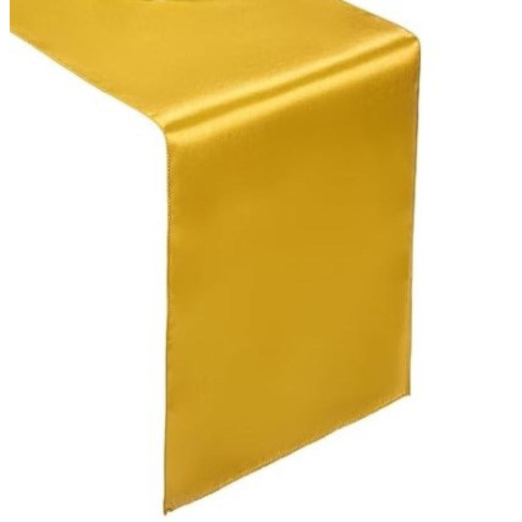 Table runner kuldne läikiv 30x220cm rent