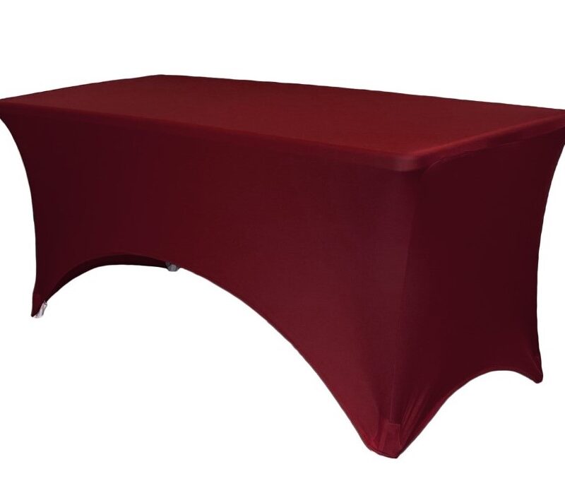 Stretch kate punane 183x76xH74cm lauale rent