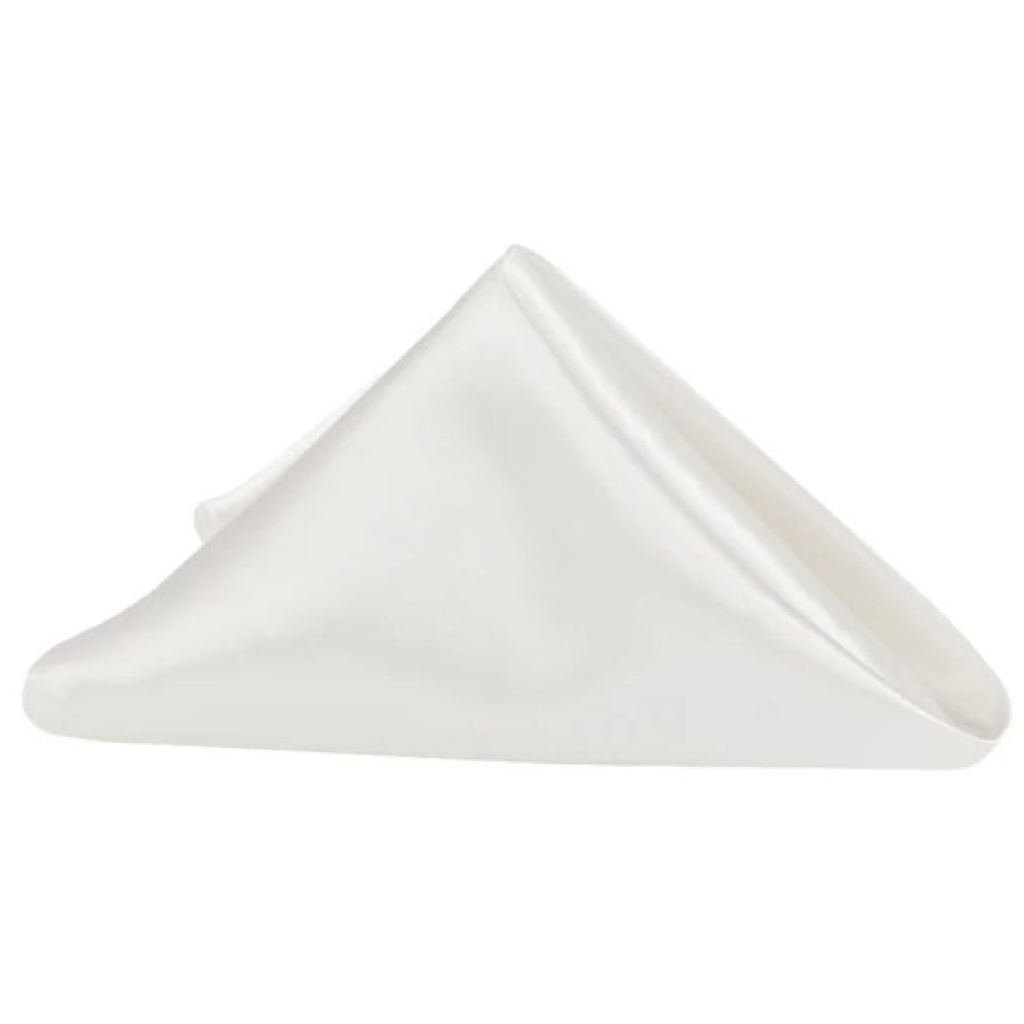 Servjett valge 50x50cm rent