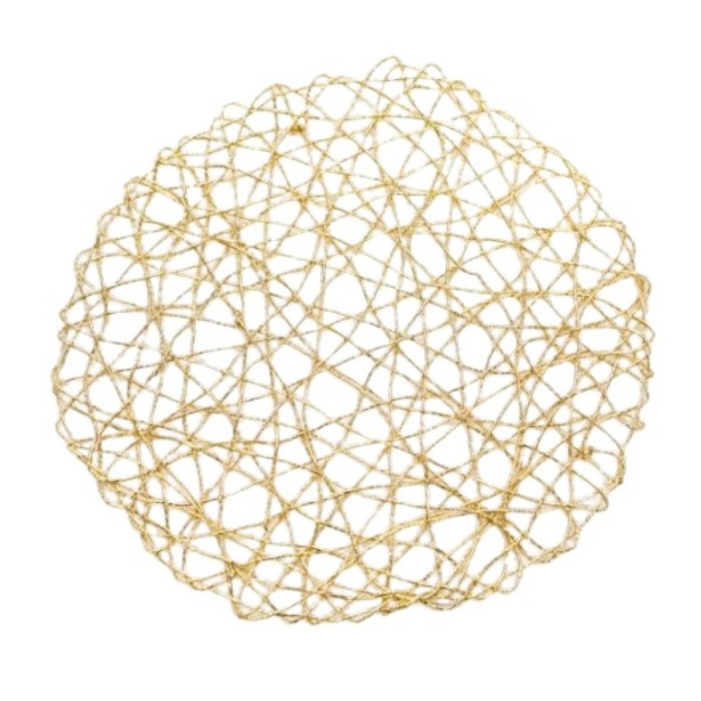 Taldrikualus kuldne 38cm rent