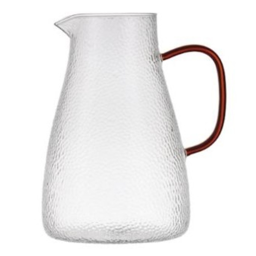 Morsikann ilma korgita borosilikaatklaasist 2L rent