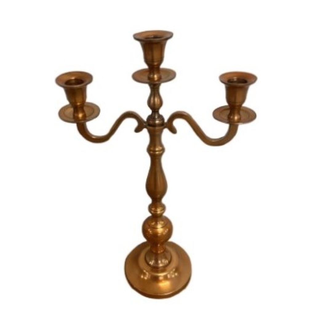 Küünlajalg pronks kolmeharuline 42 cm rent