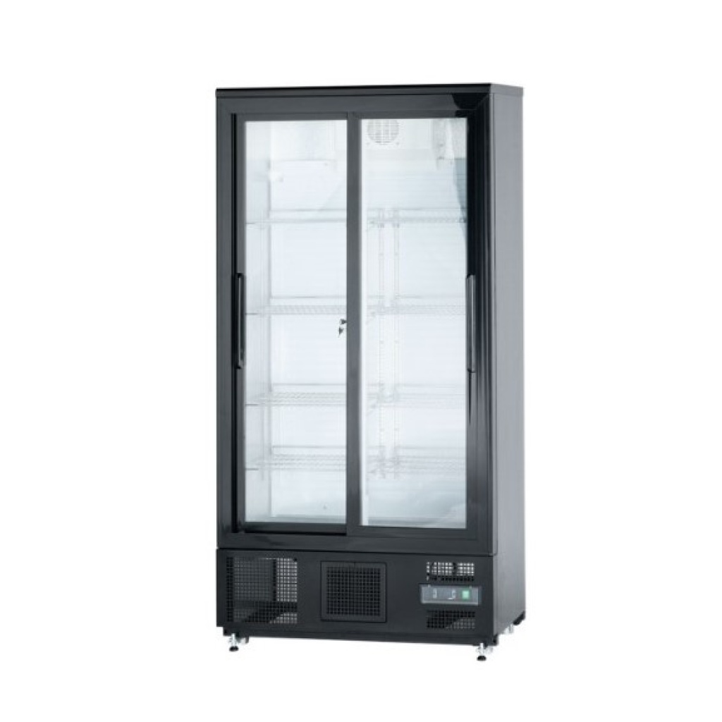 Külmkapp kahepoolne klaasist liugustega 182cm rent