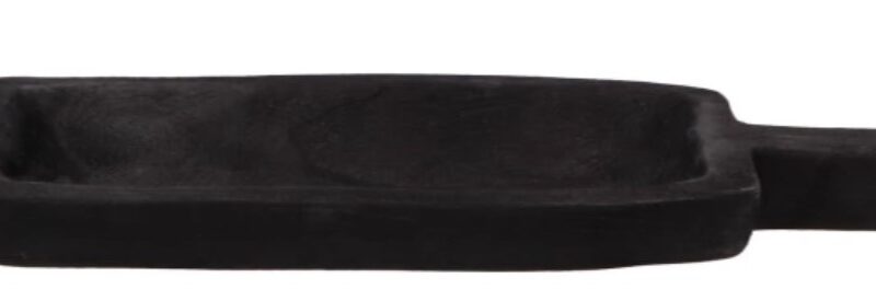 Vaagen must puit käepidemega 40cmx15cm rent