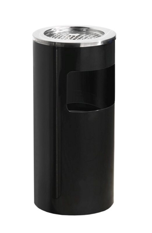 Prügikast tuhatoosiga must rent