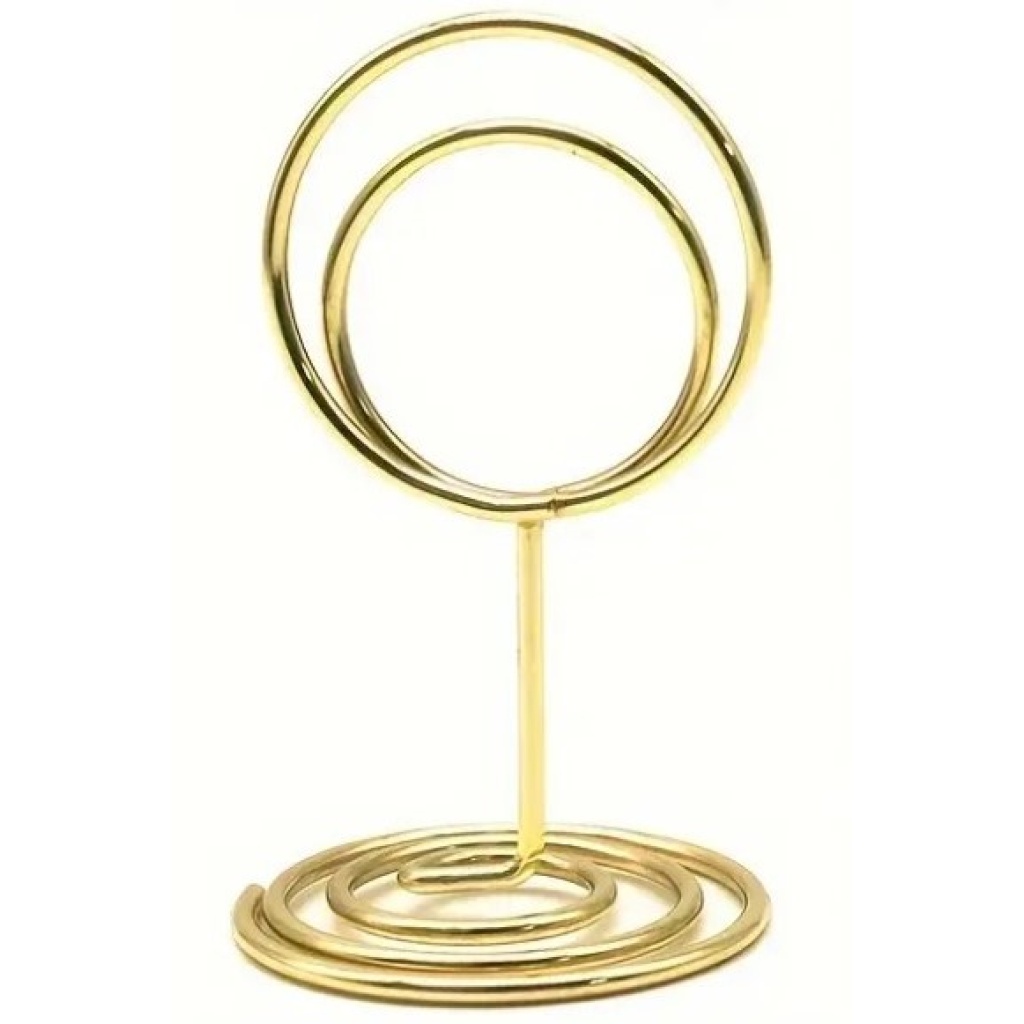 Sildihoidja kuldne metall 2.8xH5cm rent