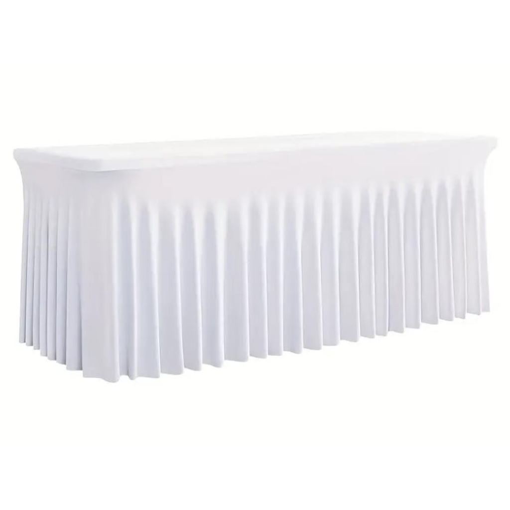 Stretch deluxe valge 183x76xH74cm lauale rent