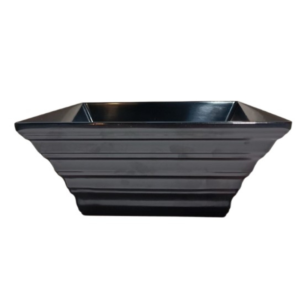 Kauss must melamiin 20.5x20.5cm 1,6L rent