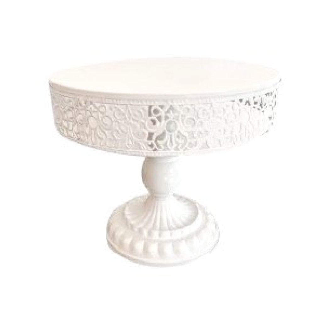 Valge vaagen jalal H22xØ25cm rent