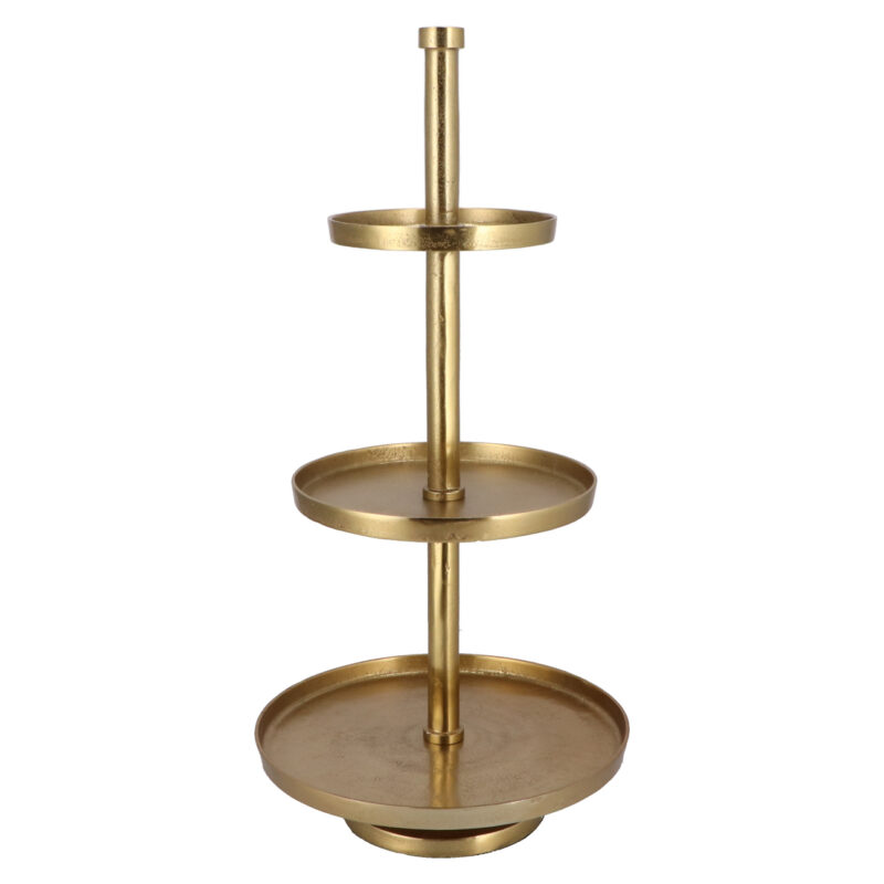 Kolmekordne kuldne korrusvaagen H100cm 44/34/24 cm müük