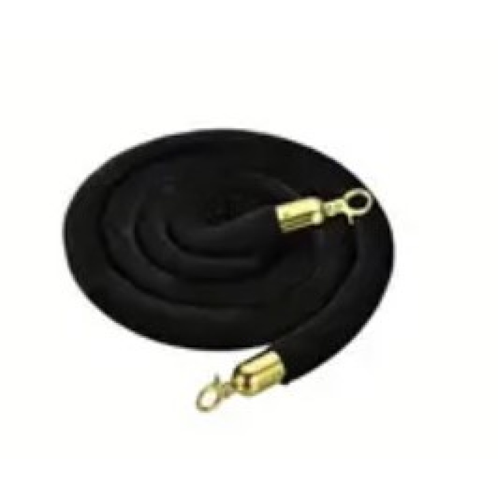 Piirdeköis must kuldsed otsad rent