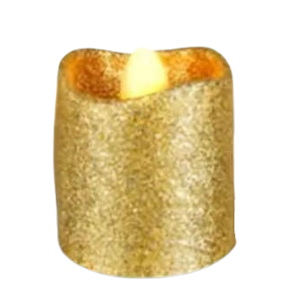 Led teeküünal kuldne rent