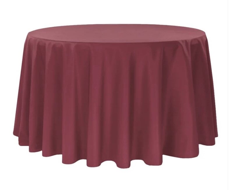 Laudlina bordoo punane 150Øcm rent