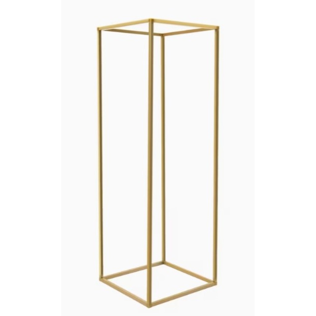 Kuldne postament 24x24cm H60cm rent